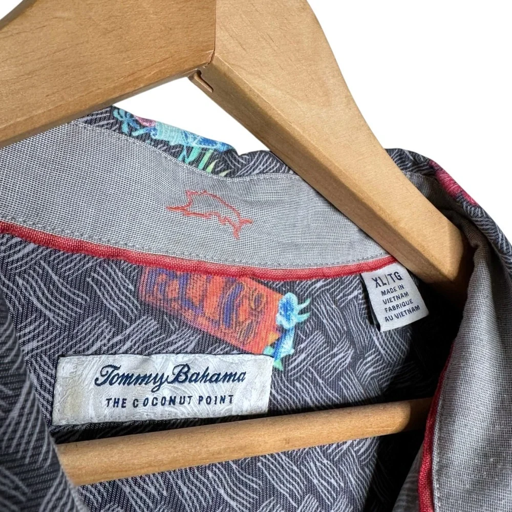 Tommy Bahama Coconut Point Button Up Camp Shirt - Picture 5 of 6